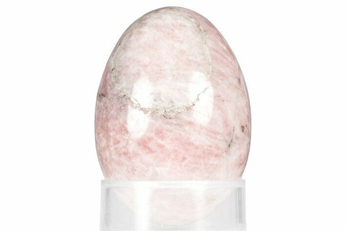 Polished Strawberry Quartz Egg - South Africa #356215